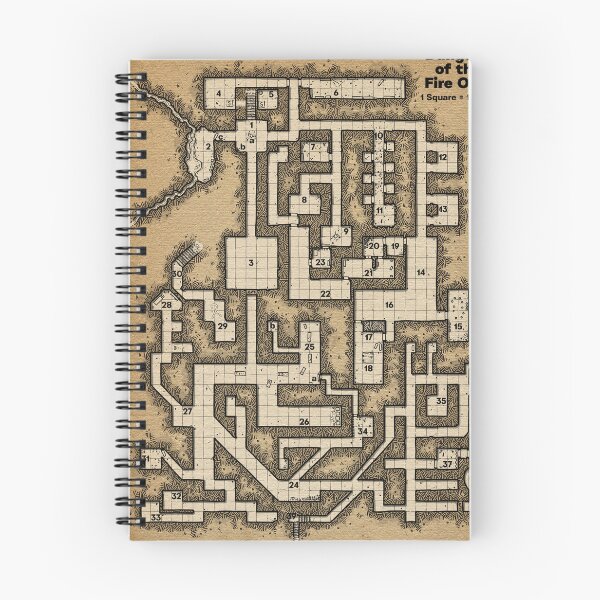 Item preview, Dungeon of the Fire Opal designed and sold by Dyson Logos.