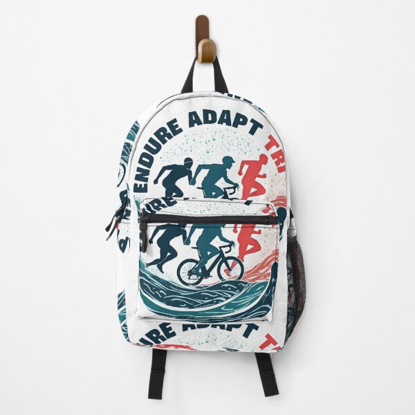 Item preview, Endure. Adapt. TRI. – Creative Triathlon Motivation Design for Athletes designed and sold by Triathlongram.