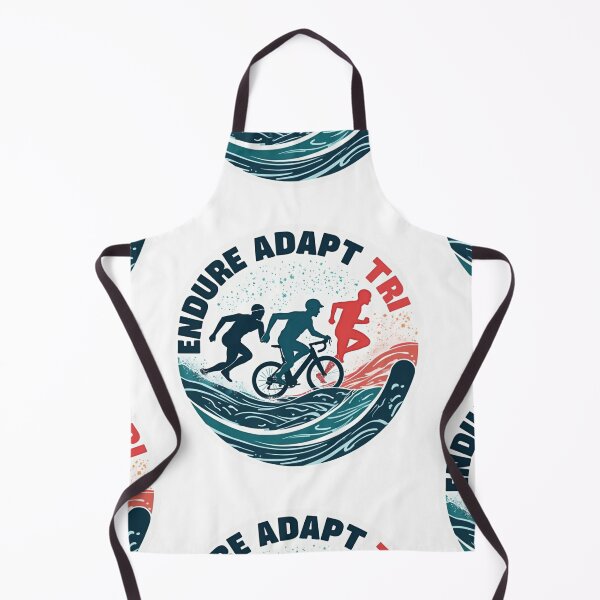 Item preview, Endure. Adapt. TRI. – Creative Triathlon Motivation Design for Athletes designed and sold by Triathlongram.
