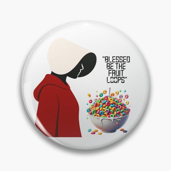 Item preview, Handmaid's Tale Parody – Fruit Loops Minimalist Art v4 designed and sold by KriticalDesigns.