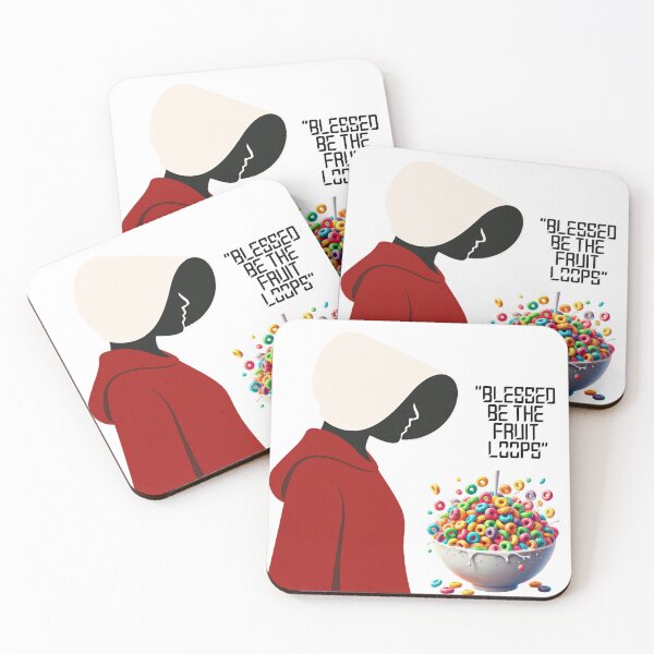 Item preview, Handmaid's Tale Parody – Fruit Loops Minimalist Art v4 designed and sold by KriticalDesigns.