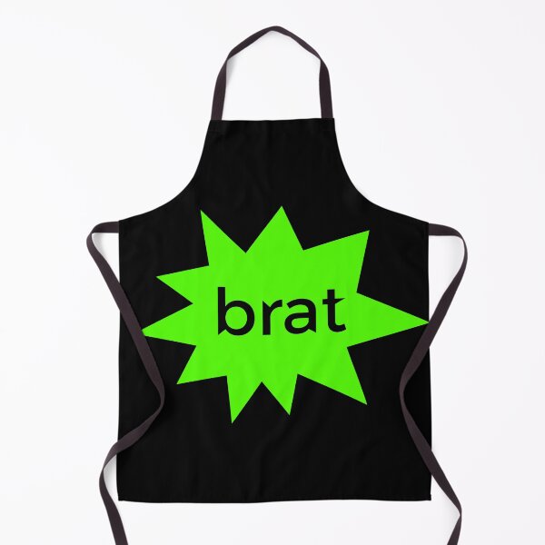 Item preview, Brat GREEN FLUOR sticker designed and sold by Wolagno.
