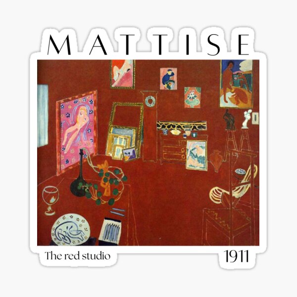 Item preview, MATTISE RED STUDIO designed and sold by Pretty Postcards.