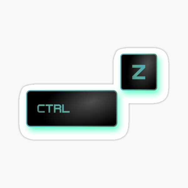 Artikel-Vorschau von STRG + Z-TASTEN / PC-COMPUTER-TASTENKURZBEFEHL / FEHLER RÜCKGÄNGIG MACHEN, designt und verkauft von CuPensky.