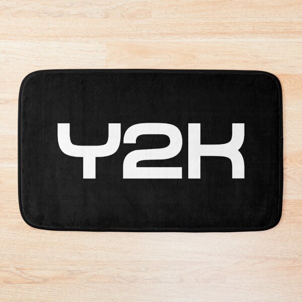 Item preview, Retro-Modern Y2K Lettering - Bold Geometric Typography in Black & White designed and sold by JohnnyVillas.