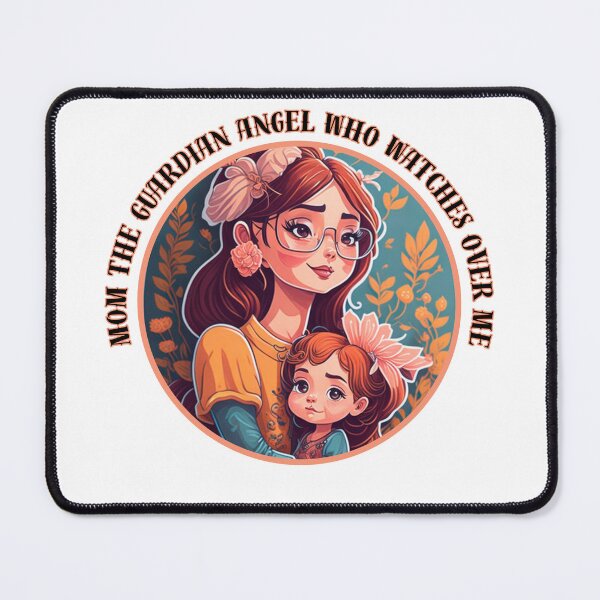 Item preview, Guardian Angel Mom: A Loving Presence Always Watching Over Me designed and sold by StickerAndLove.