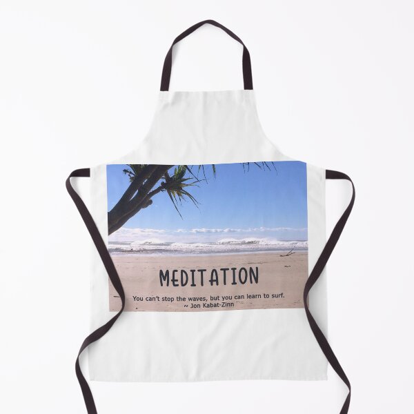 Item preview, Ride the Waves with Meditation designed and sold by Quantum-Life.
