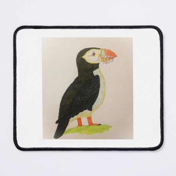 Item preview, Puffin in mixed media designed and sold by Shimmy53.