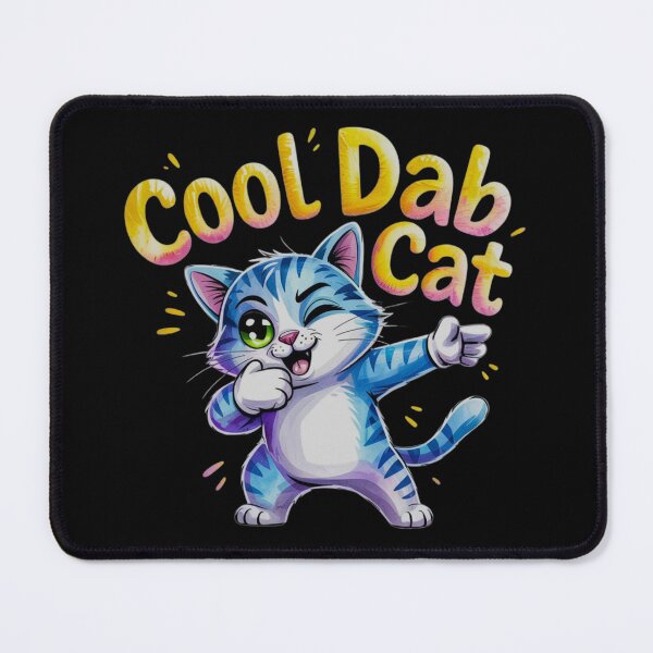 Item preview, Cool Street Dabbing Cat designed and sold by ImagiSpark Press.