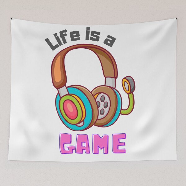 Item preview, ✅ Elevate Your Gamer Lifestyle: Life is a Gamer designed and sold by StickerAndLove.