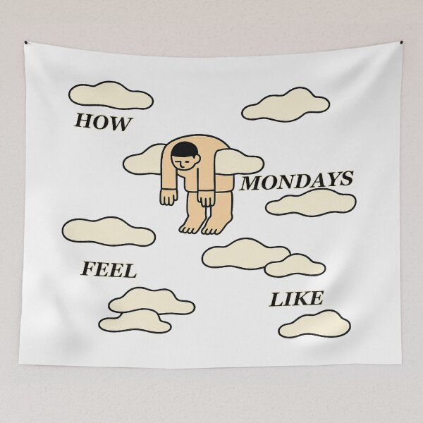 Item preview, HOW MONDAYS FEEL LIKE designed and sold by Kunst-Shirt.