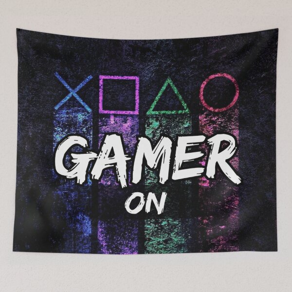 Item preview, ✔ GAMER design for video game lovers - GAMER ON designed and sold by StickerAndLove.