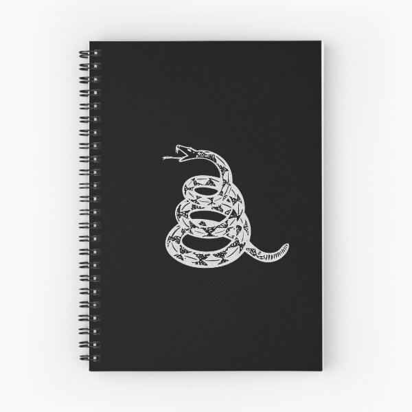 Item preview, White Gadsden Snake "Don't Tread On Me" designed and sold by pelagio.