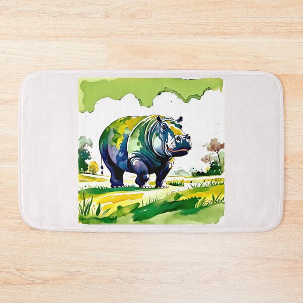 Item preview, Peaceful Hippo#5 designed and sold by Helios Be. Lavsh.