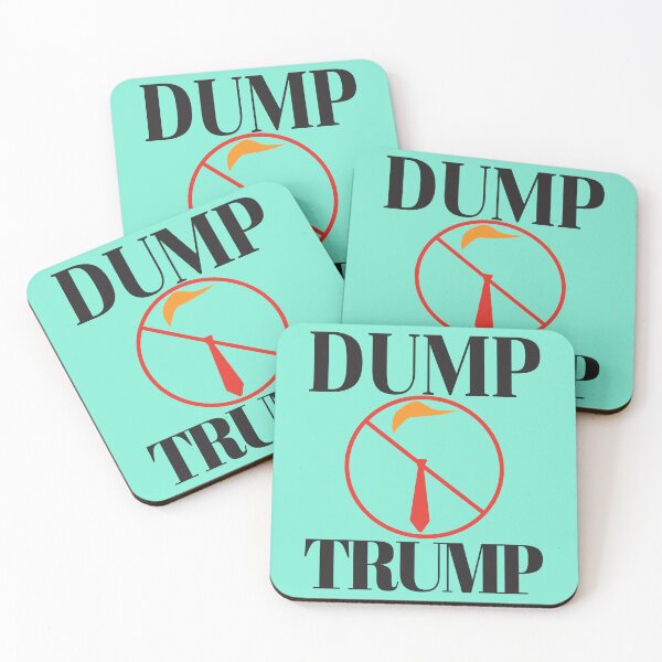 Item preview, Dump Trump – Bold Political Statement - Black Text designed and sold by FaeryNuff.