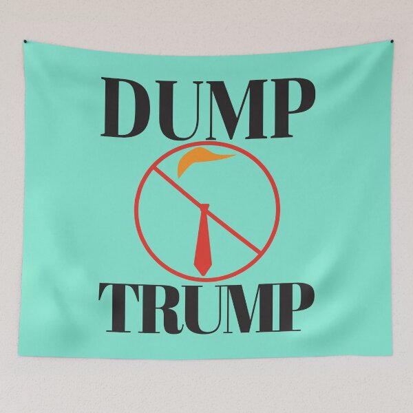 Item preview, Dump Trump – Bold Political Statement - Black Text designed and sold by FaeryNuff.