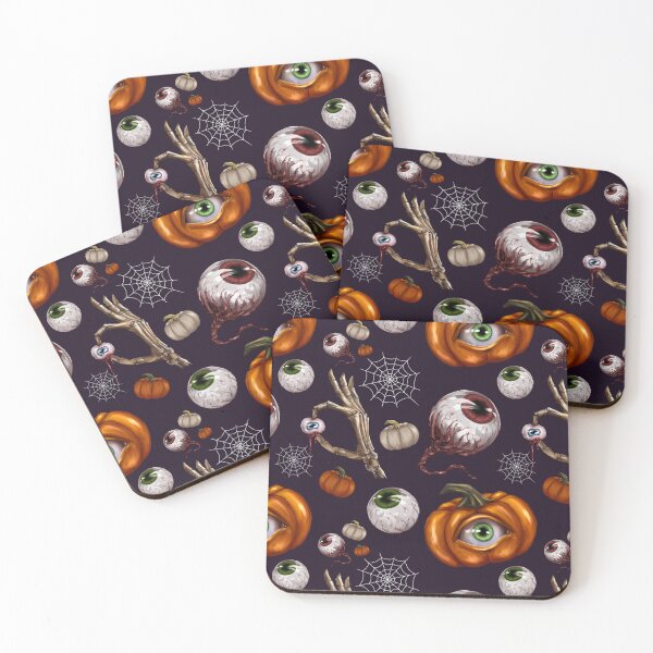 Item preview, Spooky Eyes, Pumpkin, and Bones designed and sold by Robin Mosher.