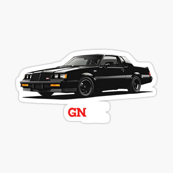 Aperçu de l'œuvre Buick GNX 1987 créée et vendue par TheArtOfCar.