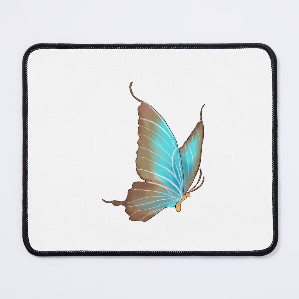 Item preview, Hand-Drawn Blue Morpho Butterfly  designed and sold by SoPrintableCo.