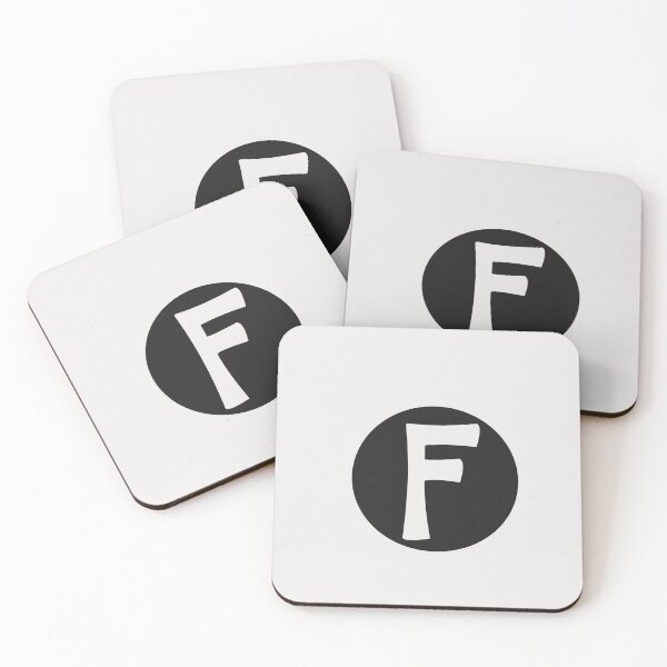 Item preview, letter f white designed and sold by ZiphGames.