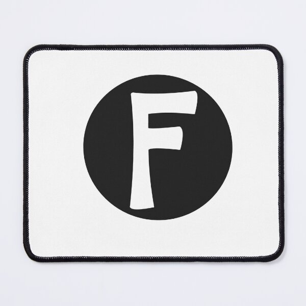 Item preview, letter f white designed and sold by ZiphGames.
