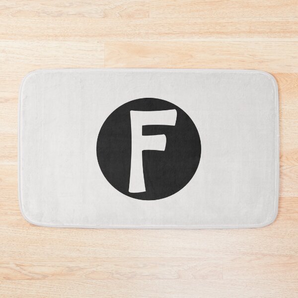 Item preview, letter f white designed and sold by ZiphGames.