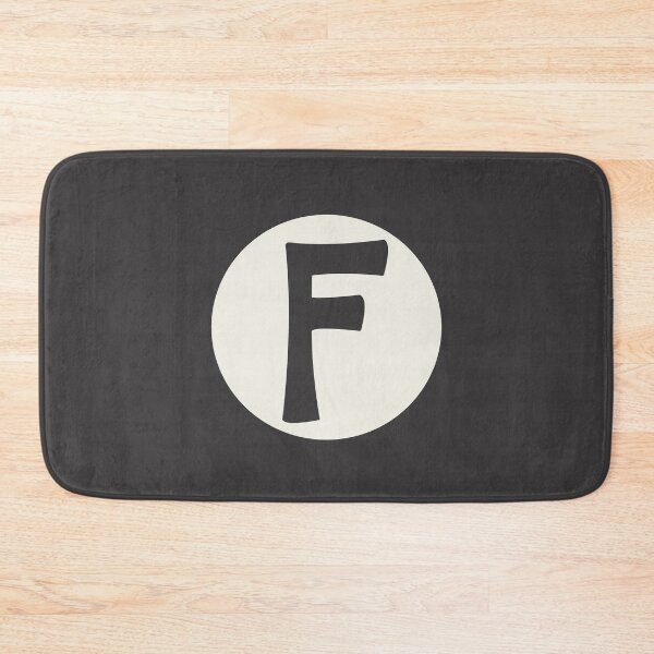 Item preview, letter f black designed and sold by ZiphGames.