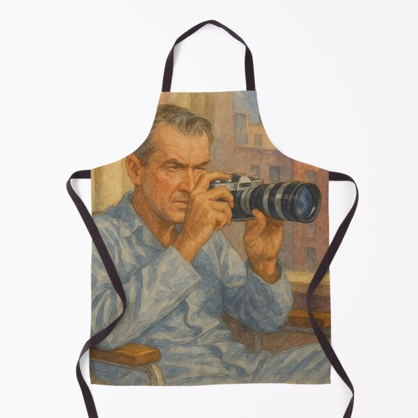 Item preview, Alfred Hitchcock, James Stewart in rear window designed and sold by Mauswohn.
