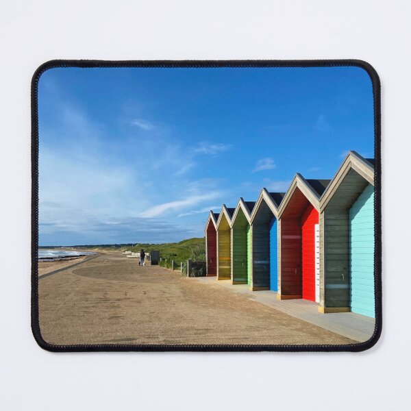 Item preview, Vibrant Beach Huts at the seaside in Blyth designed and sold by Violaman.
