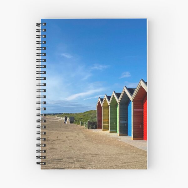 Item preview, Vibrant Beach Huts at the seaside in Blyth designed and sold by Violaman.