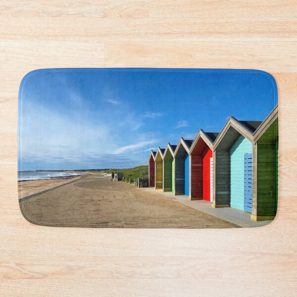 Item preview, Vibrant Beach Huts at the seaside in Blyth designed and sold by Violaman.