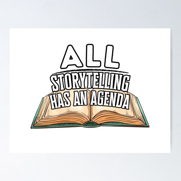 Item preview, Storytelling Agenda designed and sold by Dwarf Bard Design.