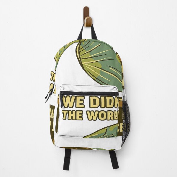 Item preview, We Didn't Wrap the World in Plastic designed and sold by LOGOSINTERIUM.