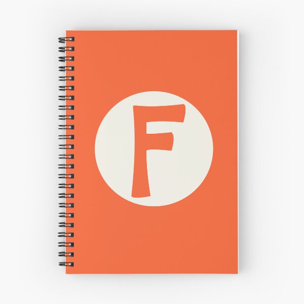 Artikelvorschau, Buchstabe f orange entworfen und verkauft von ZiphGames.