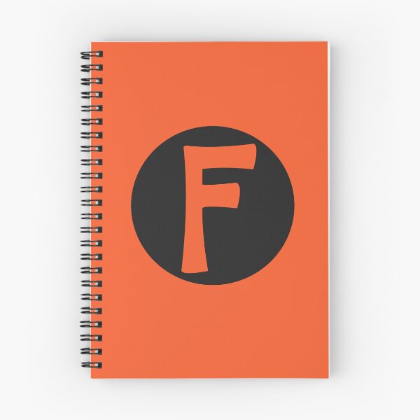 Artikelvorschau, Buchstabe f orange entworfen und verkauft von ZiphGames.