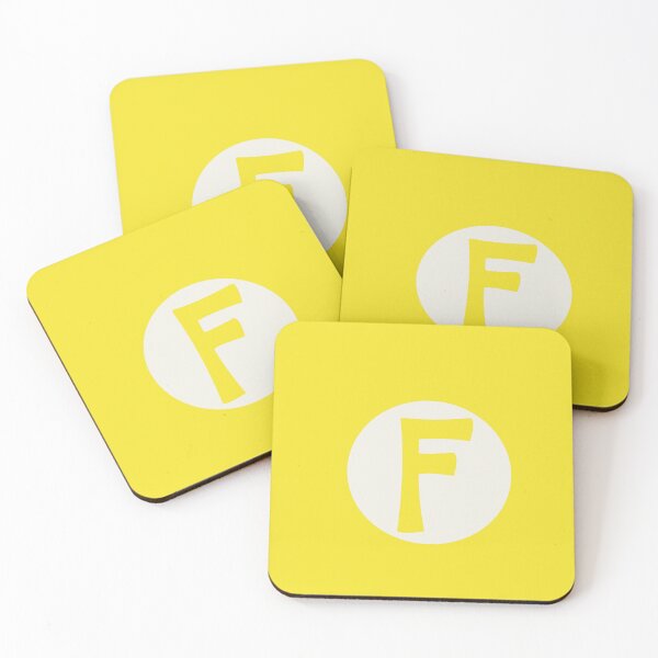 Item preview, letter f yellow designed and sold by ZiphGames.
