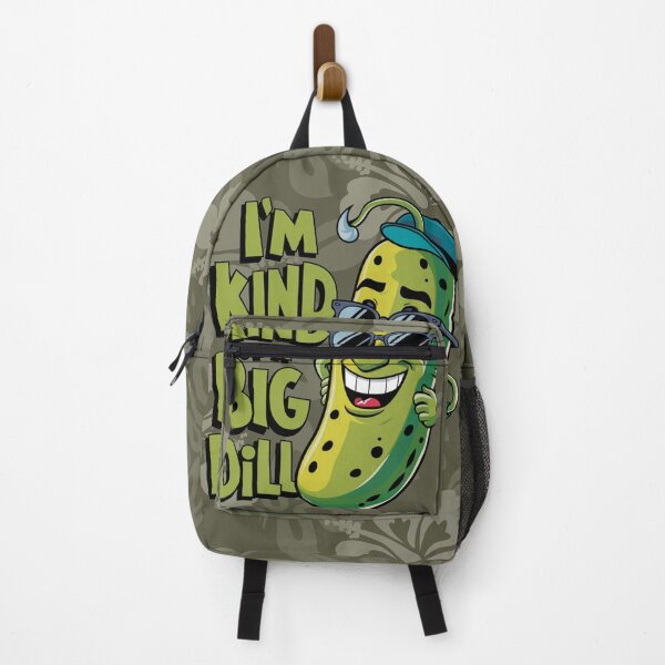 Item preview, Kawaii Cucumber Art - "I'm Kind of a Big Dill" Cute Pun Design designed and sold by StickerAndLove.