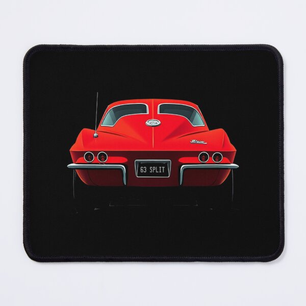Item preview, Red 1963 Split Window Corvette designed and sold by TheArtOfCar.