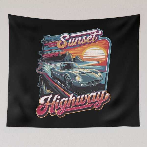 Item preview, Sunset highway - California - San Francisco county - Carmel bay - Pacific coast highway - Coastal highway designed and sold by JansenGS.