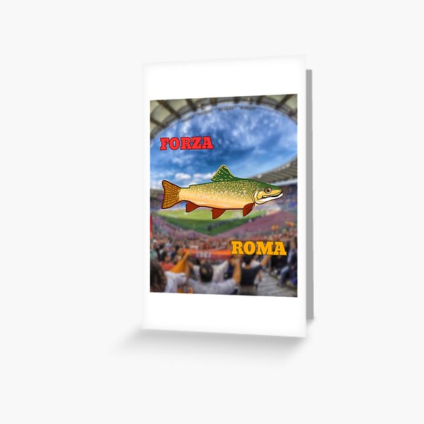 Item preview, FORZA ROMA CON PESCE designed and sold by Fra-sca-ti.