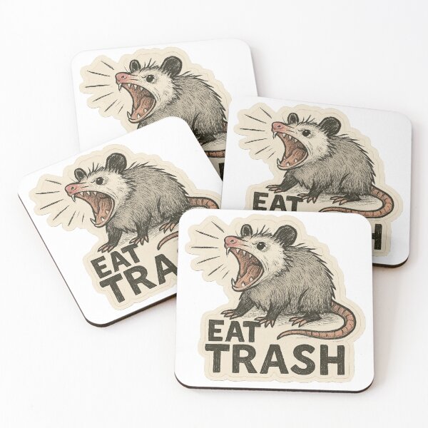 Item preview, opossum - Eat trash designed and sold by ImageFields.