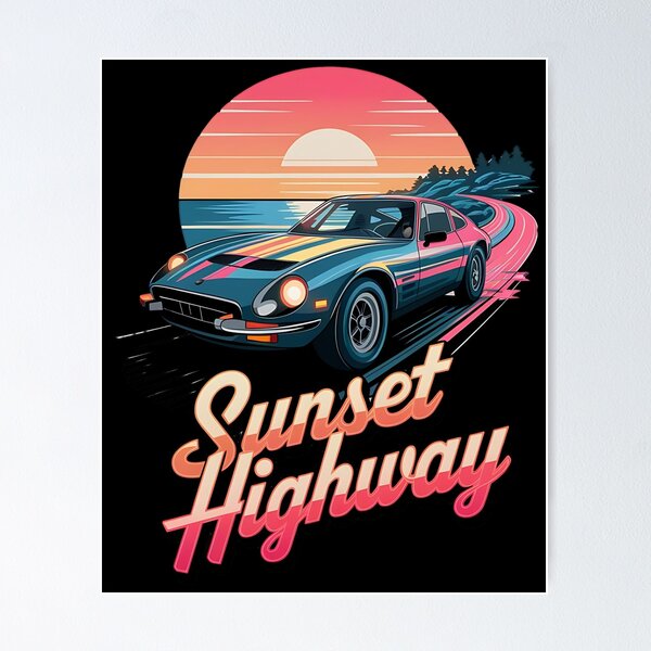 Item preview, Sunset highway - California - San Francisco county - Carmel bay - Pacific coast highway - Coastal highway designed and sold by JansenGS.