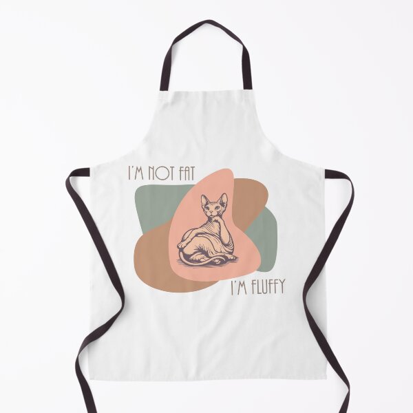 Item preview, Sphynx Cat - I'm not Fat, I'm Fluffy - Desert Colors designed and sold by WolfgangVFloof.