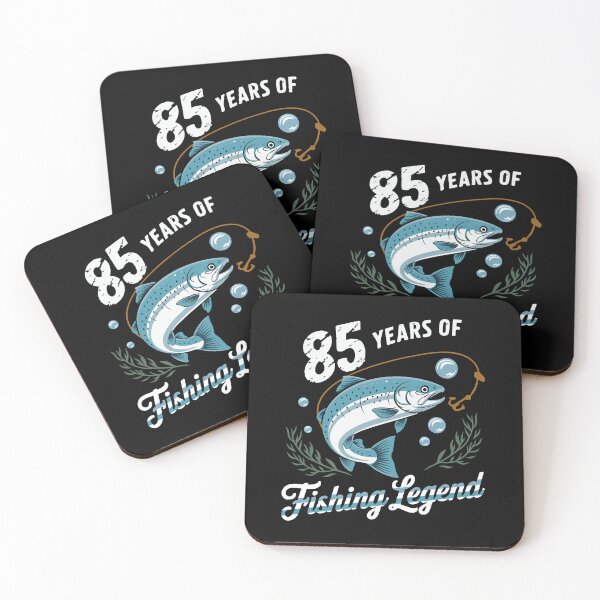 Item preview, 85 Years of Fishing Legend – Vintage Fisherman Gift designed and sold by MotivaChic.