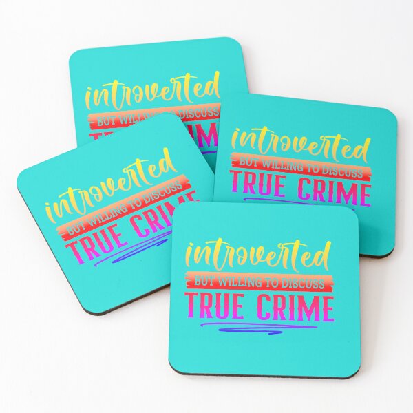Item preview, Introverted but Willing to Discuss True Crime  designed and sold by CristalleLisa.