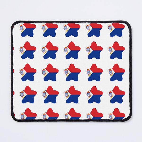 Item preview, St Martin Flag Star Pattern designed and sold by TheIconSmith.