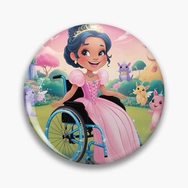 Item preview, Princess in a wheelchair designed and sold by Nekospaces.