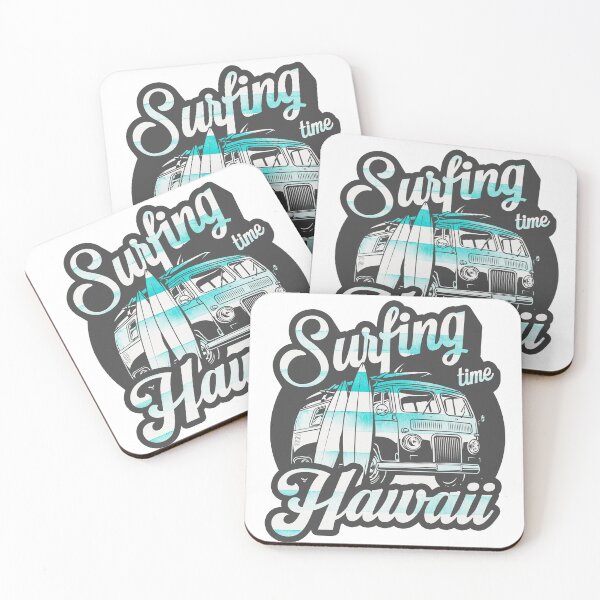Item preview, ☀ Retro Surf Van Hawaii Vibes – Vintage Surfing Adventure Beach Design designed and sold by StickerAndLove.