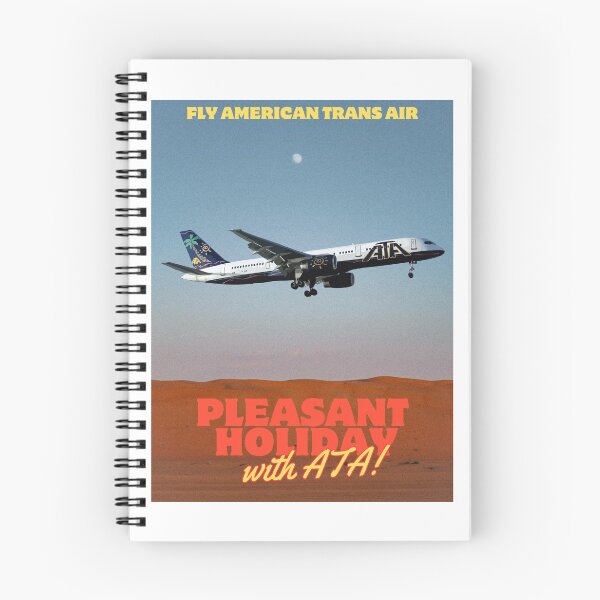 Item preview, ATA 757 Travel Poster Illustration designed and sold by AddiK-Art.
