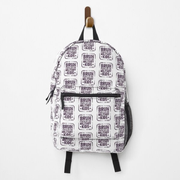 Item preview, BRUH Purple Up for Military Kids designed and sold by jkrphoto.